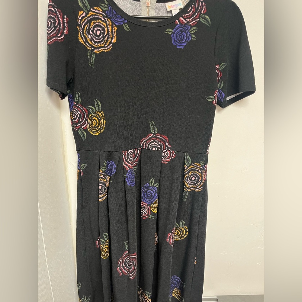 Beautiful Floral Lularoe Amelia Dress